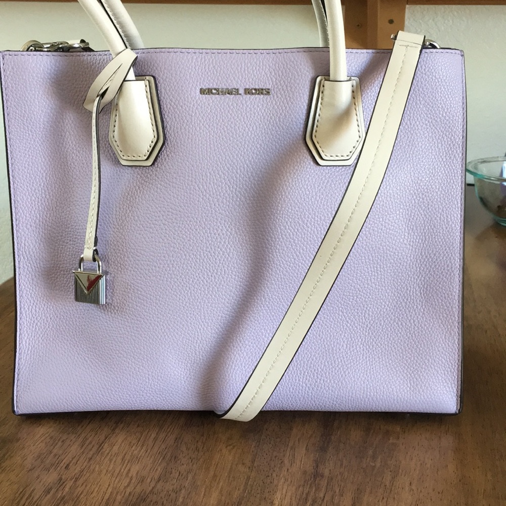 Michael Kors NWT Lavender Pebbled Leather Tote